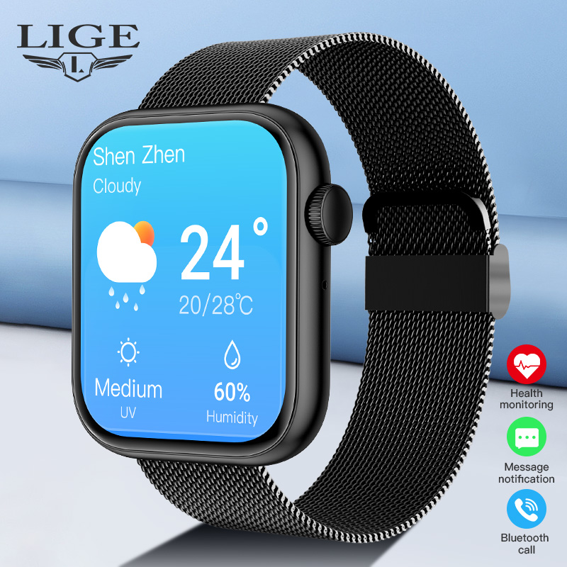 Jewelry Smart Watches - LIGE новые женские умные часы 1,85
