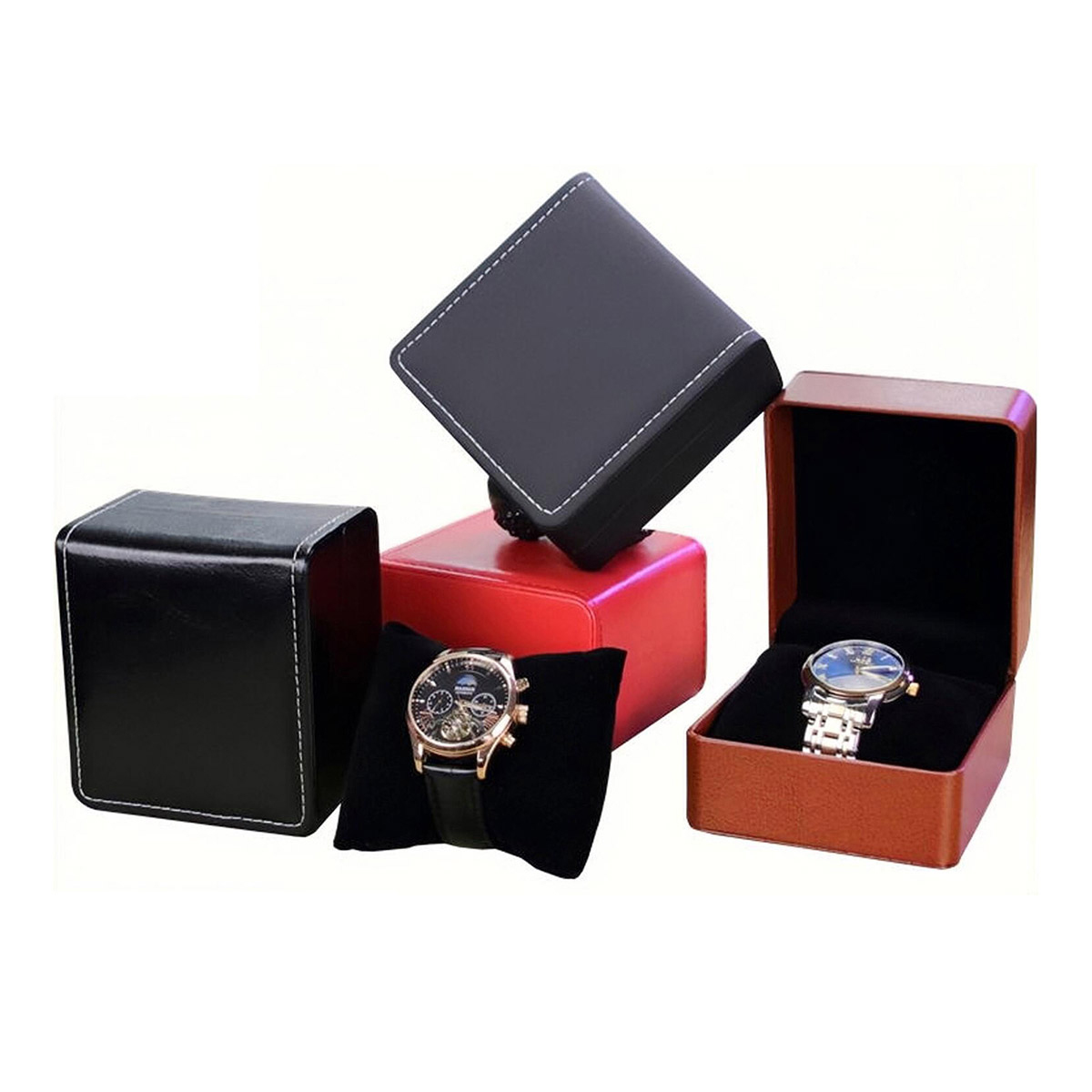 Best Jewelry Watches For Women - Модная кожаная коробка для часов, чехол-держатель,