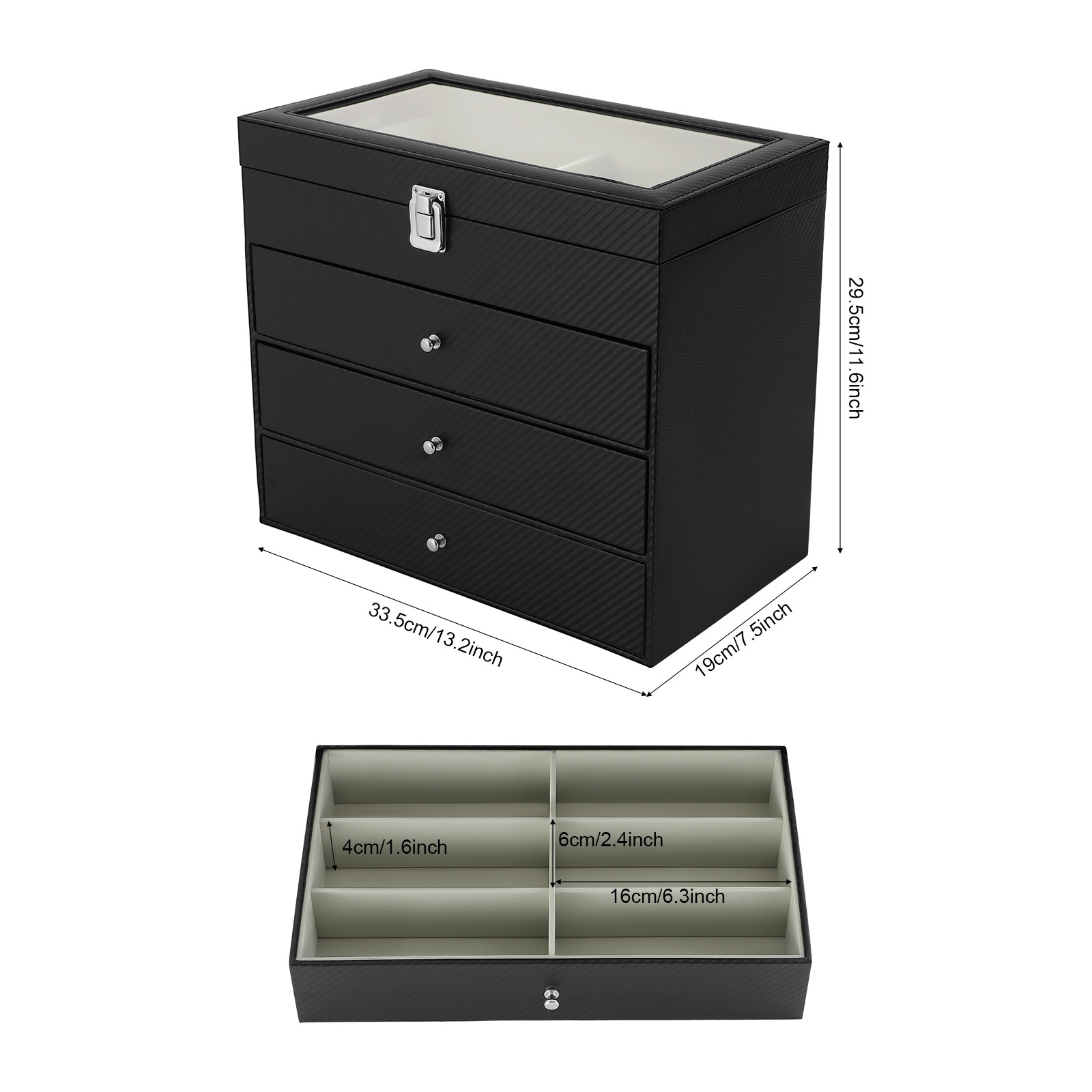 Коробка для хранения очков, 4- – обзор и цена Jewelry And Watches Box