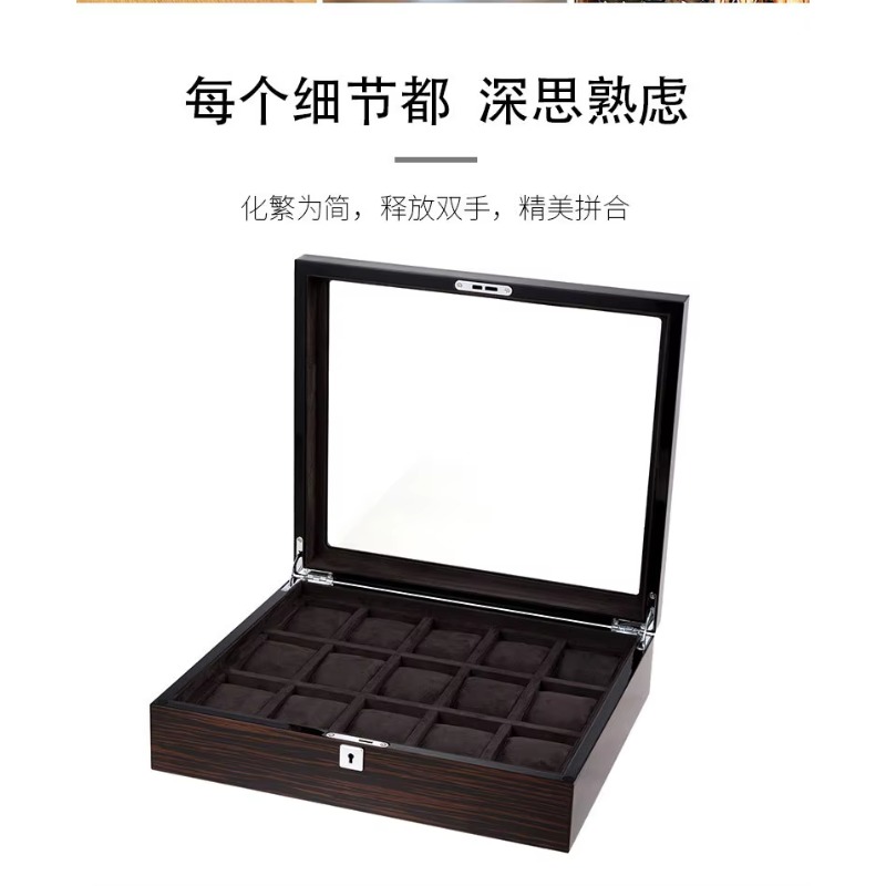 Деревянный лакированный футляр – обзор и цена Jewelry And Watches Box