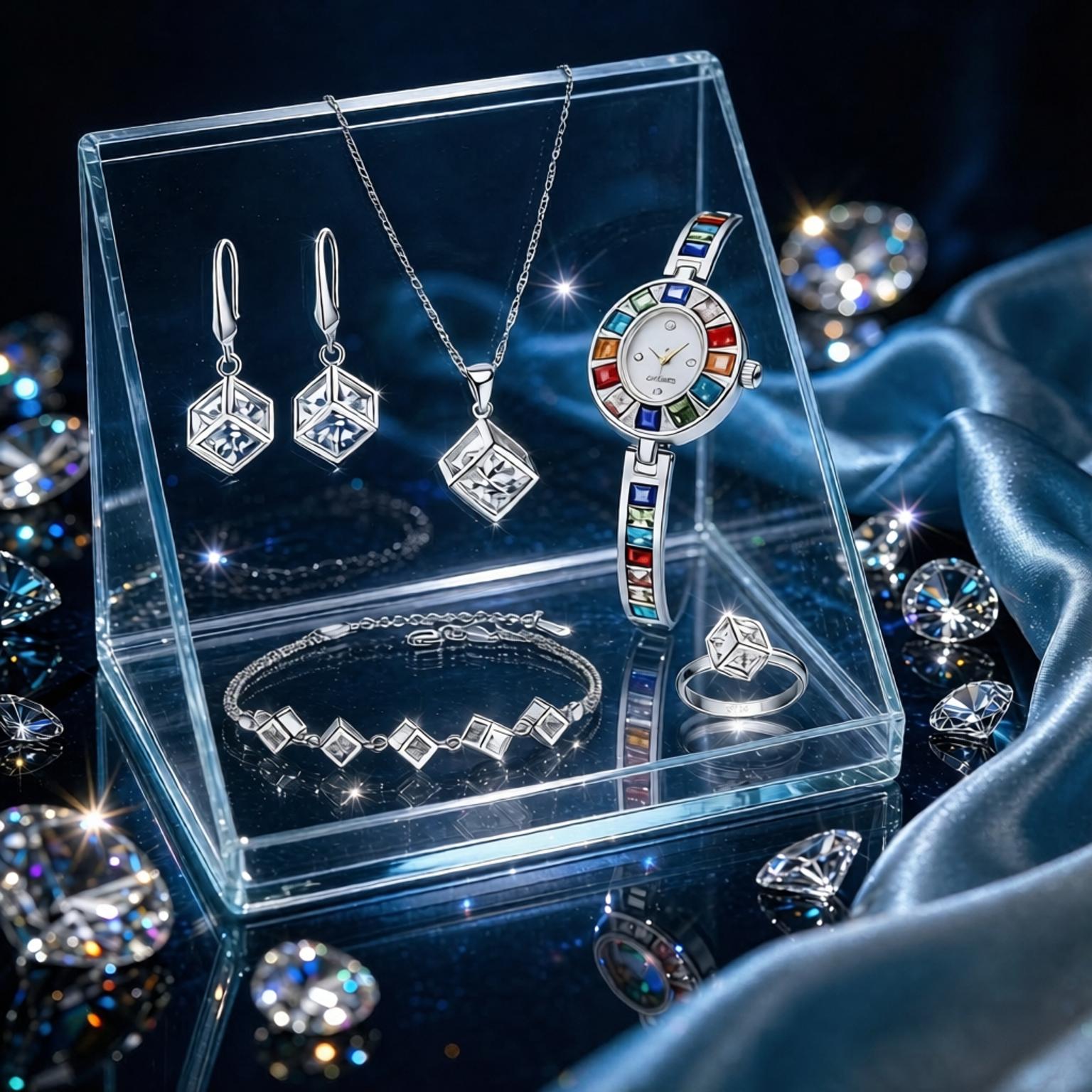Роскошный комплект из серебра  – обзор и цена Best Jewelry Watches For Women