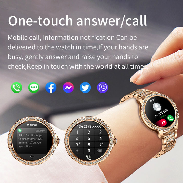 696 новые женские умные часы с – обзор и цена Jewelry Smart Watches