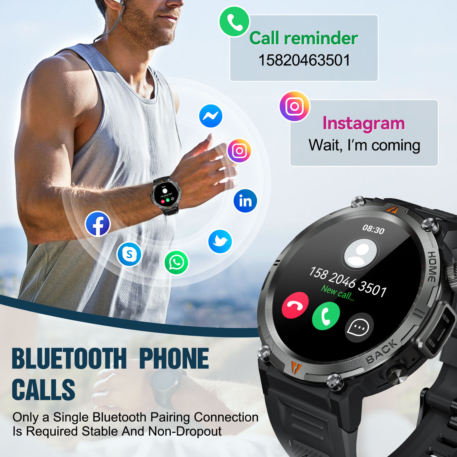 EIGIIS KE3 Bluetooth Call Смар – обзор и цена Jewelry Smart Watches
